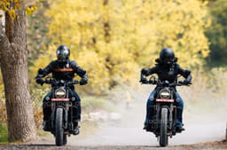 Appears that the bike can take some off-roading as well.